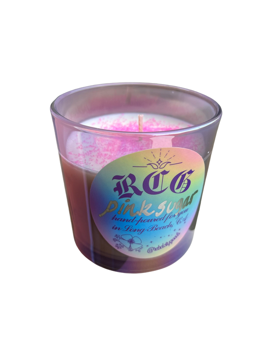 Lavender Iridescent Candle