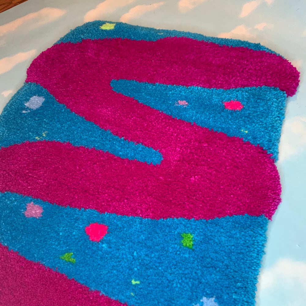 Confetti Squiggle Rug - 100% Wool