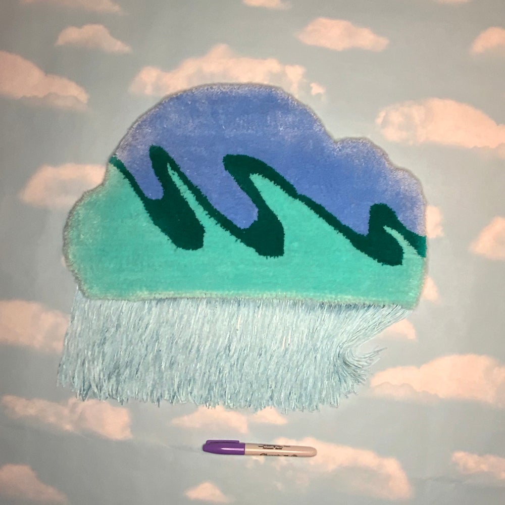 Tufted Cloud with Fringe