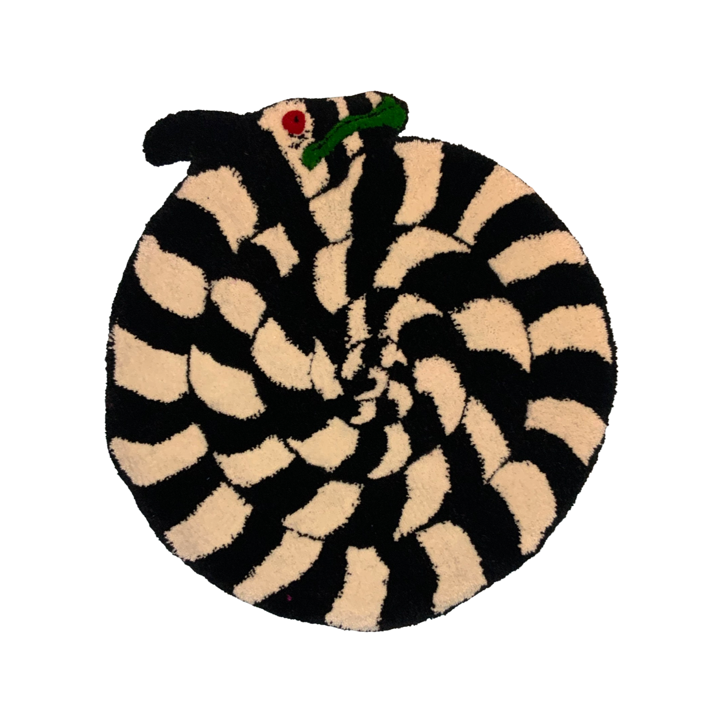 Beetlejuice Sandworm Rug - 100% Wool